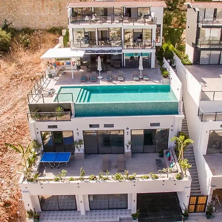 Luxury 5 Bedroom With Heated Infinity Pool & Amazing Sea Views Villa Kas