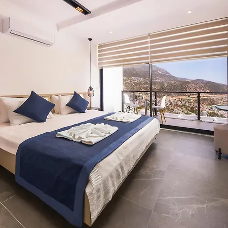 Luxury 5 Bedroom With Heated Infinity Pool & Amazing Sea Views Kas