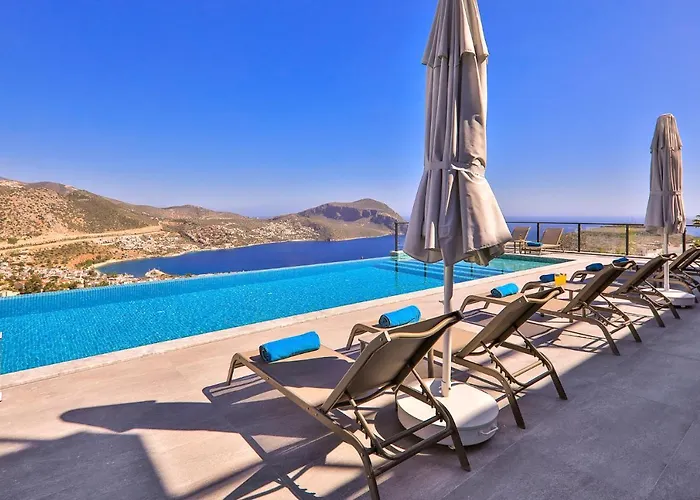 Luxury 5 Bedroom With Heated Infinity Pool & Amazing Sea Views * Kas