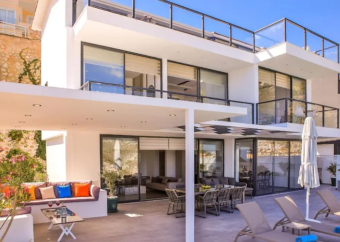 Villa Luxury 5 Bedroom With Heated Infinity Pool & Amazing Sea Views Kas