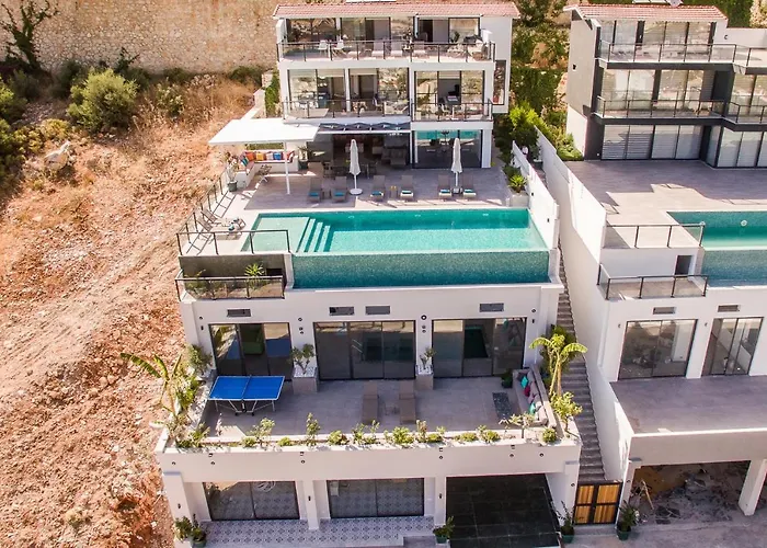 Luxury 5 Bedroom With Heated Infinity Pool & Amazing Sea Views Vila Kaş