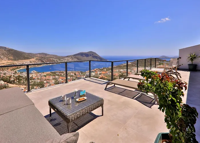 Luxury 5 Bedroom With Heated Infinity Pool & Amazing Sea Views Kaş